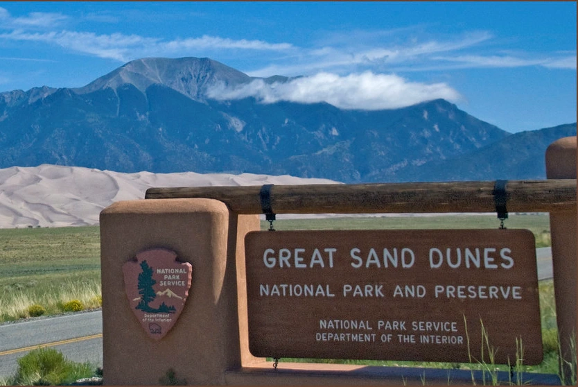 Great sand dunes - National park and preserve- moderate adventure travel