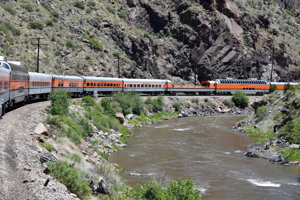 Colorado Train image- moderate adventure travel